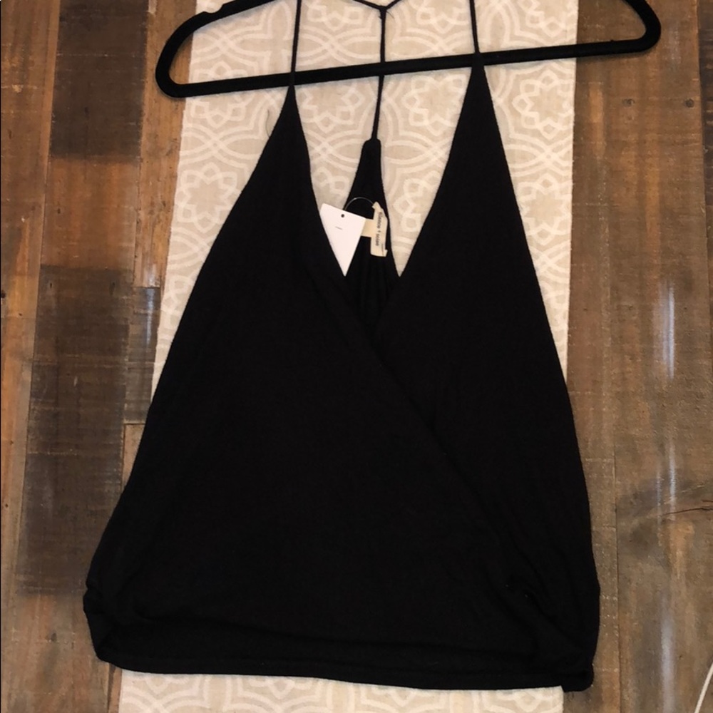 BLACK URBAN OUTFITTERS TOP